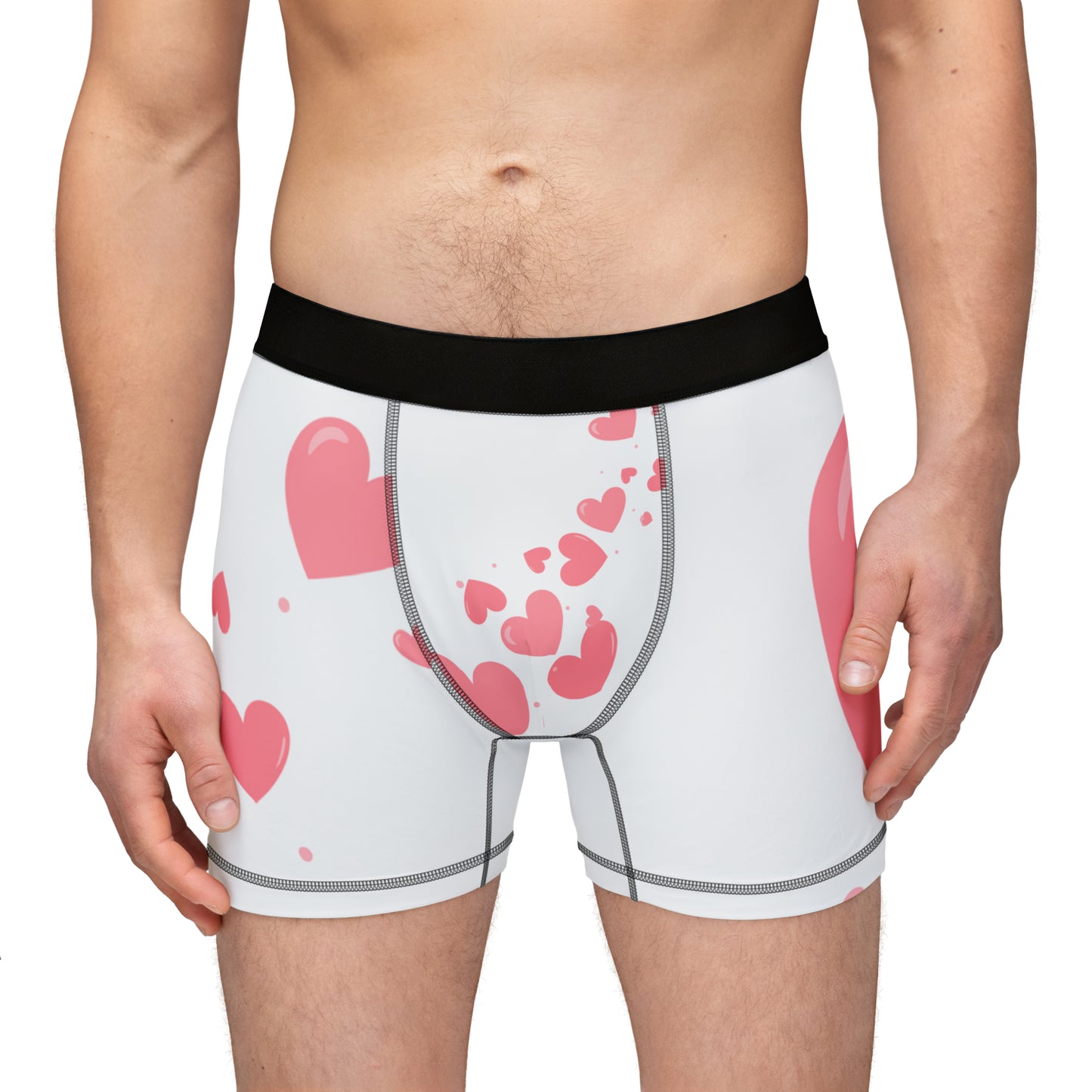 Heartfelt Comfort: Valentine's Day Boxer Shorts for Him