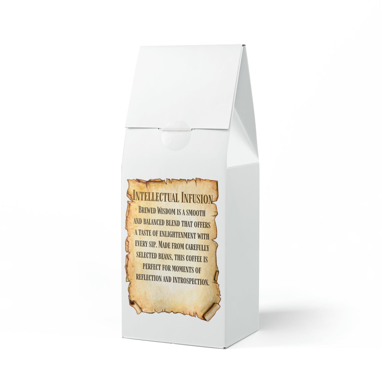 Intellectual Infusion Coffee Blend (Medium Roast) - Available in Ground and Whole Beans