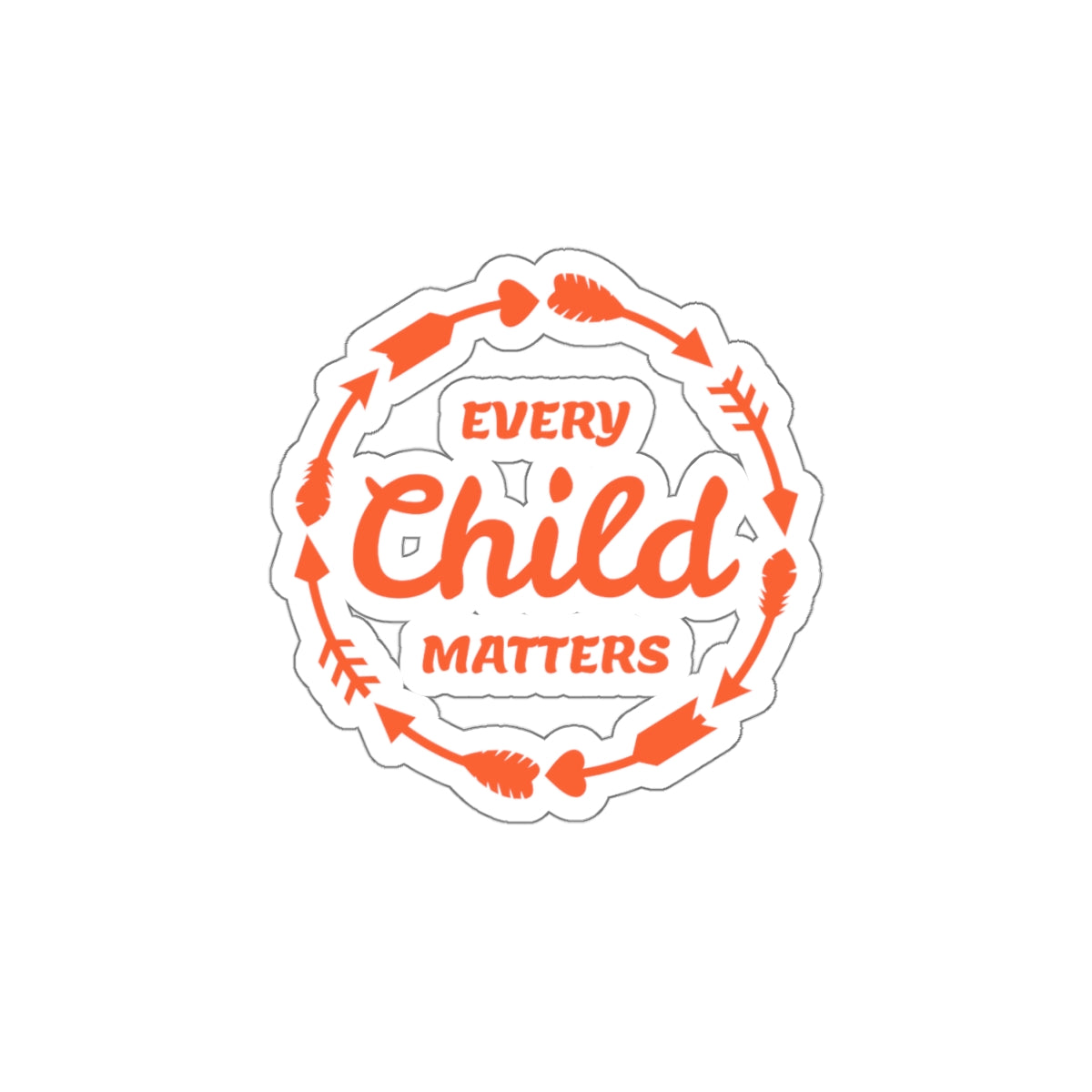 Every Child Matters Stickers Kiss-Cut Stickers