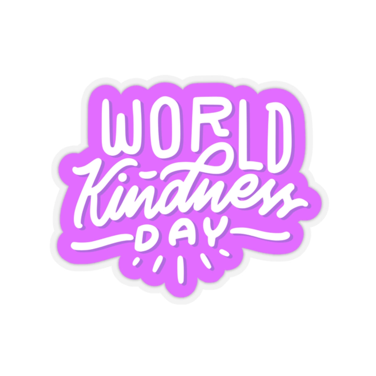 Spread Kindness Everywhere with Our Kindness Day Stickers!