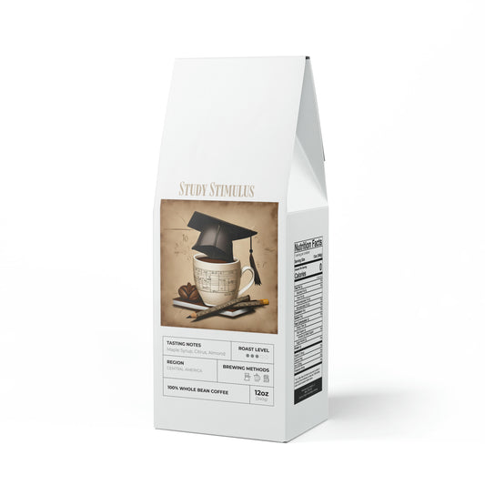 Study Stimulus Coffee Blend (Medium Roast) Grind and Beans