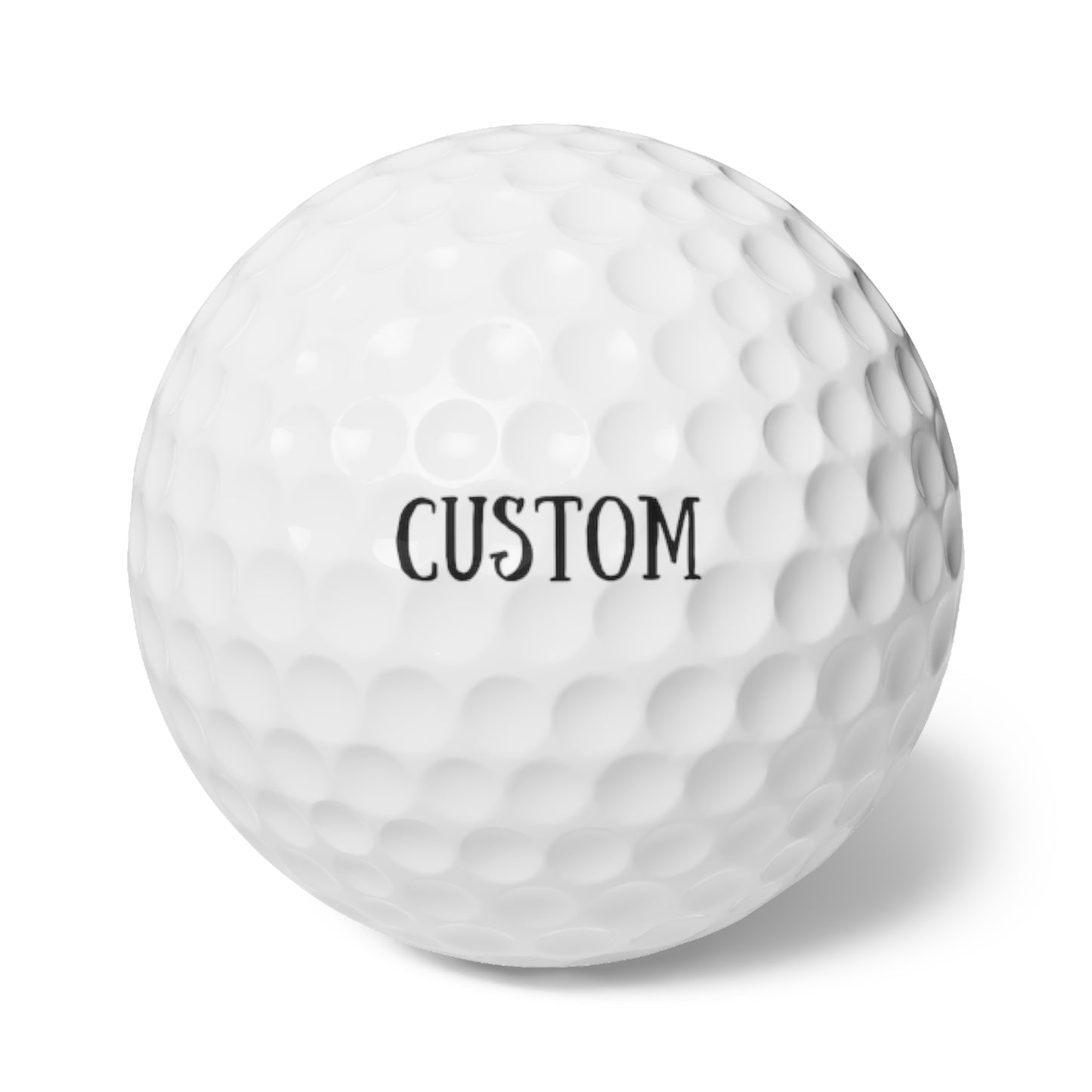 Personalized 6-Pack Golf Balls: Customized Golfing Experience