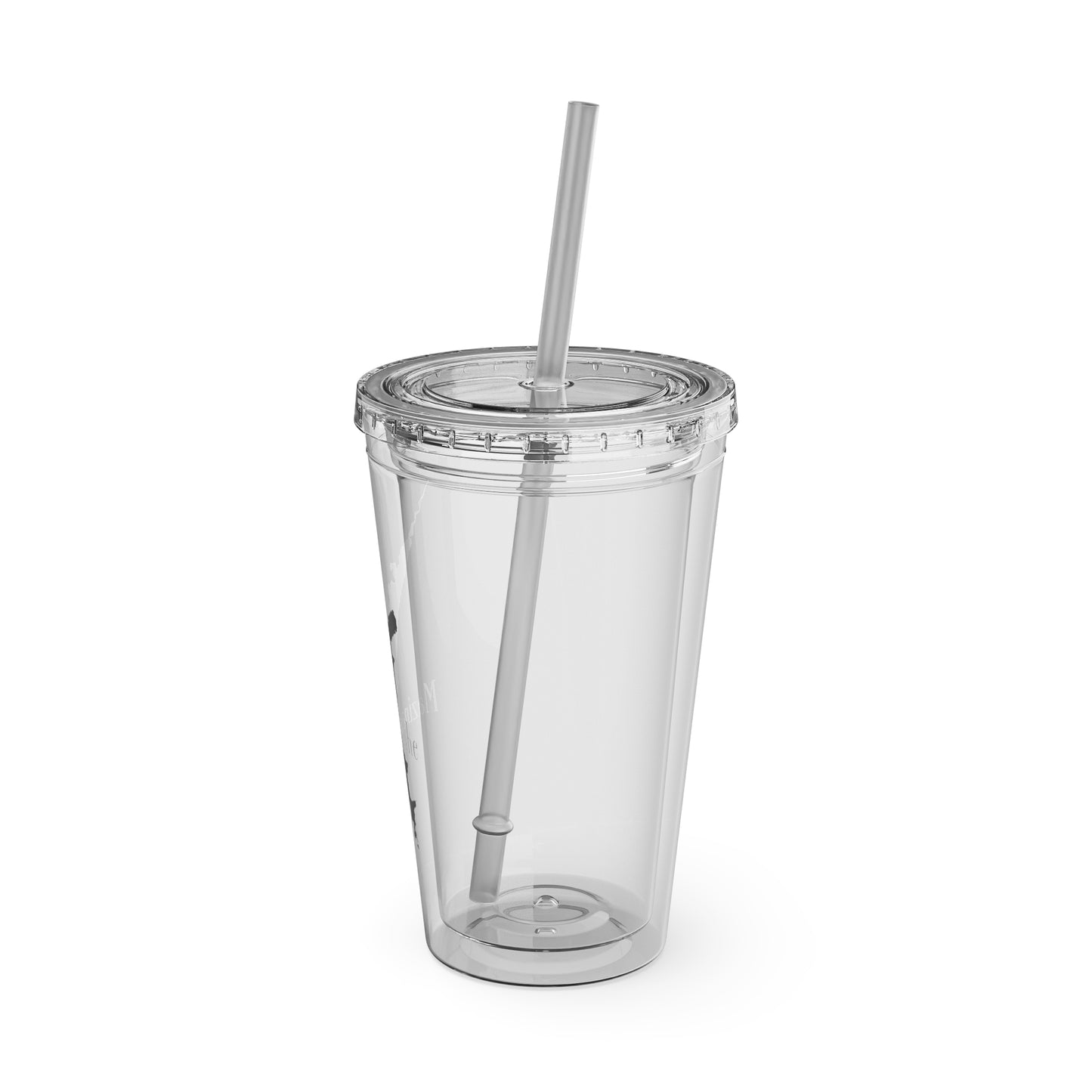 Mazinaw Lake Bon Echo Provincial Park CUSTOM Sunsplash Tumbler with Straw, 16oz