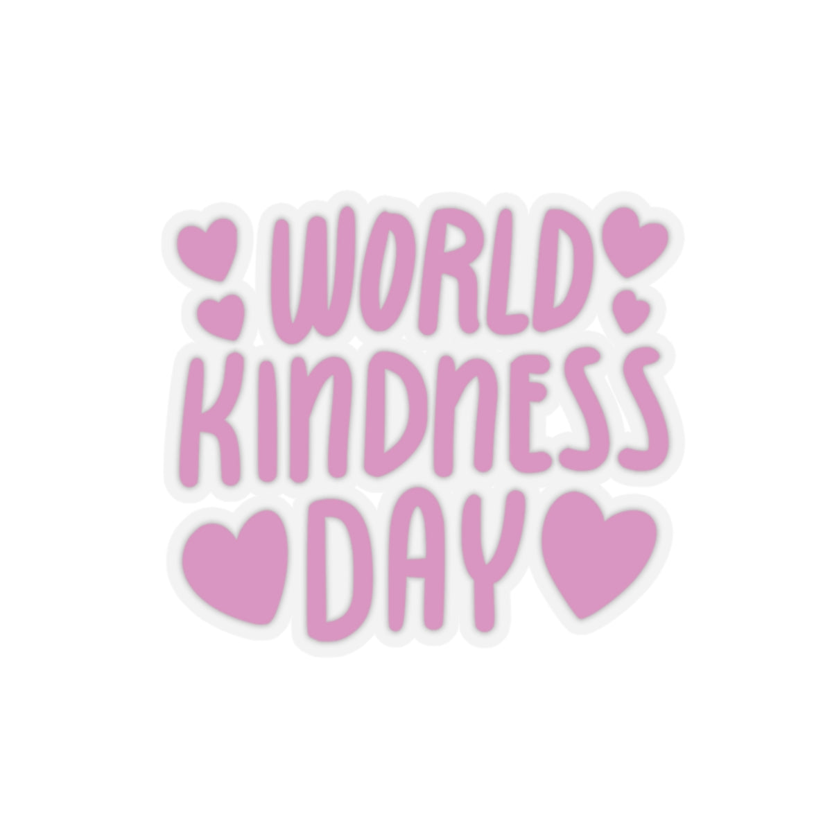 Spread Kindness Everywhere with Our Kindness Day Stickers!