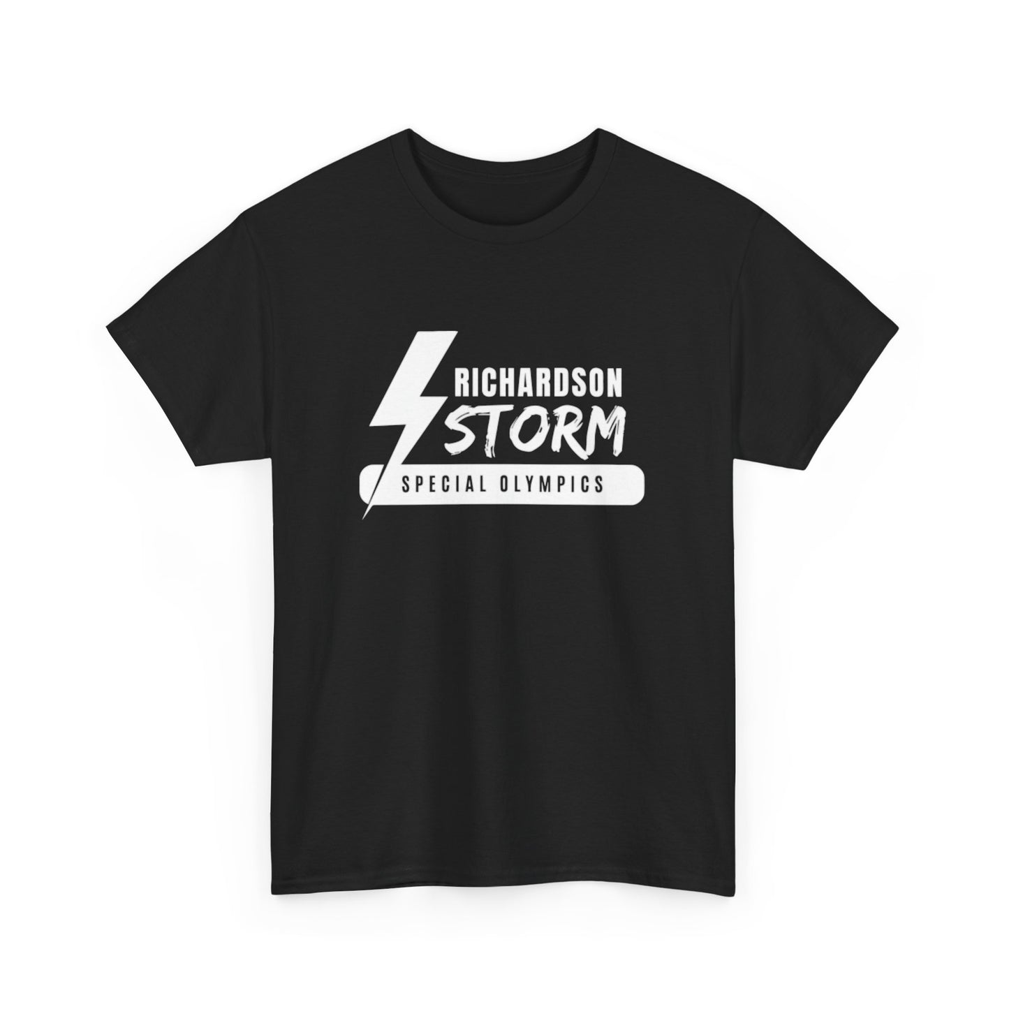 Richardson Storm Special Olympics - Unisex Cotton Tee - Black