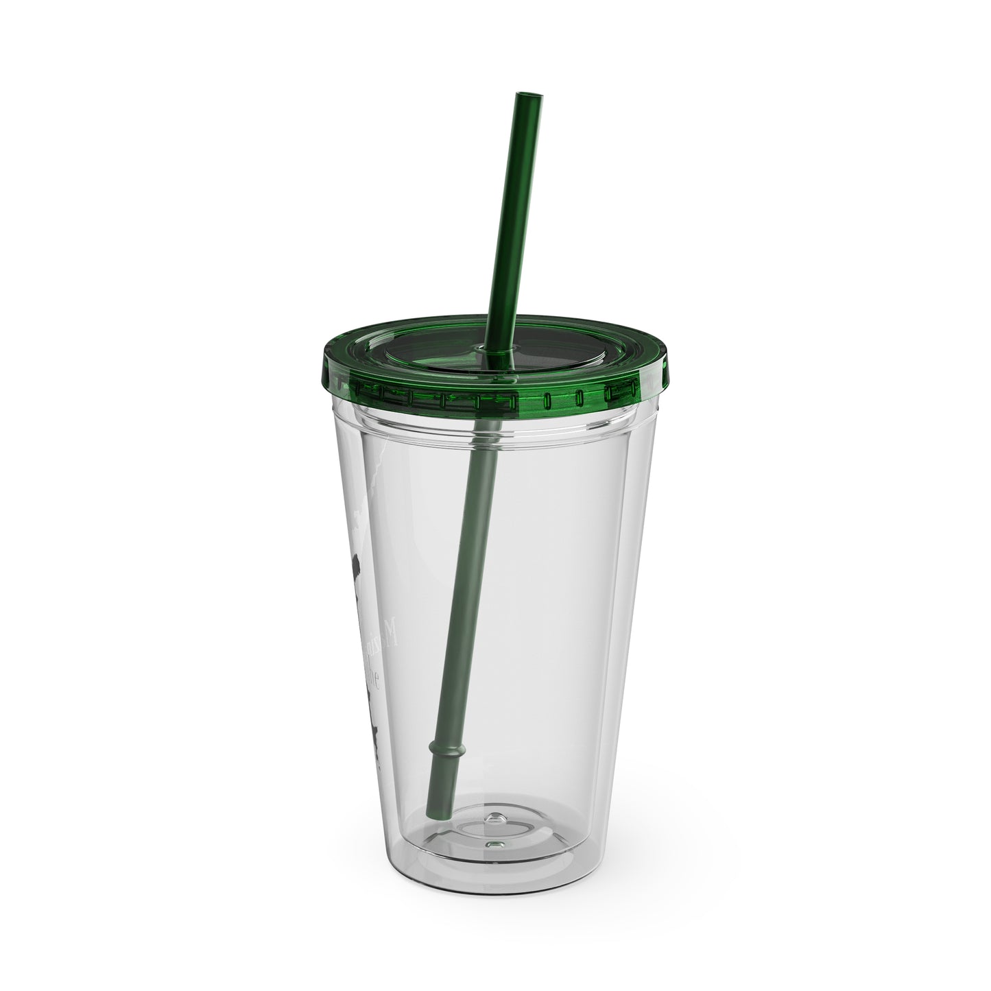 Mazinaw Lake Bon Echo Provincial Park CUSTOM Sunsplash Tumbler with Straw, 16oz