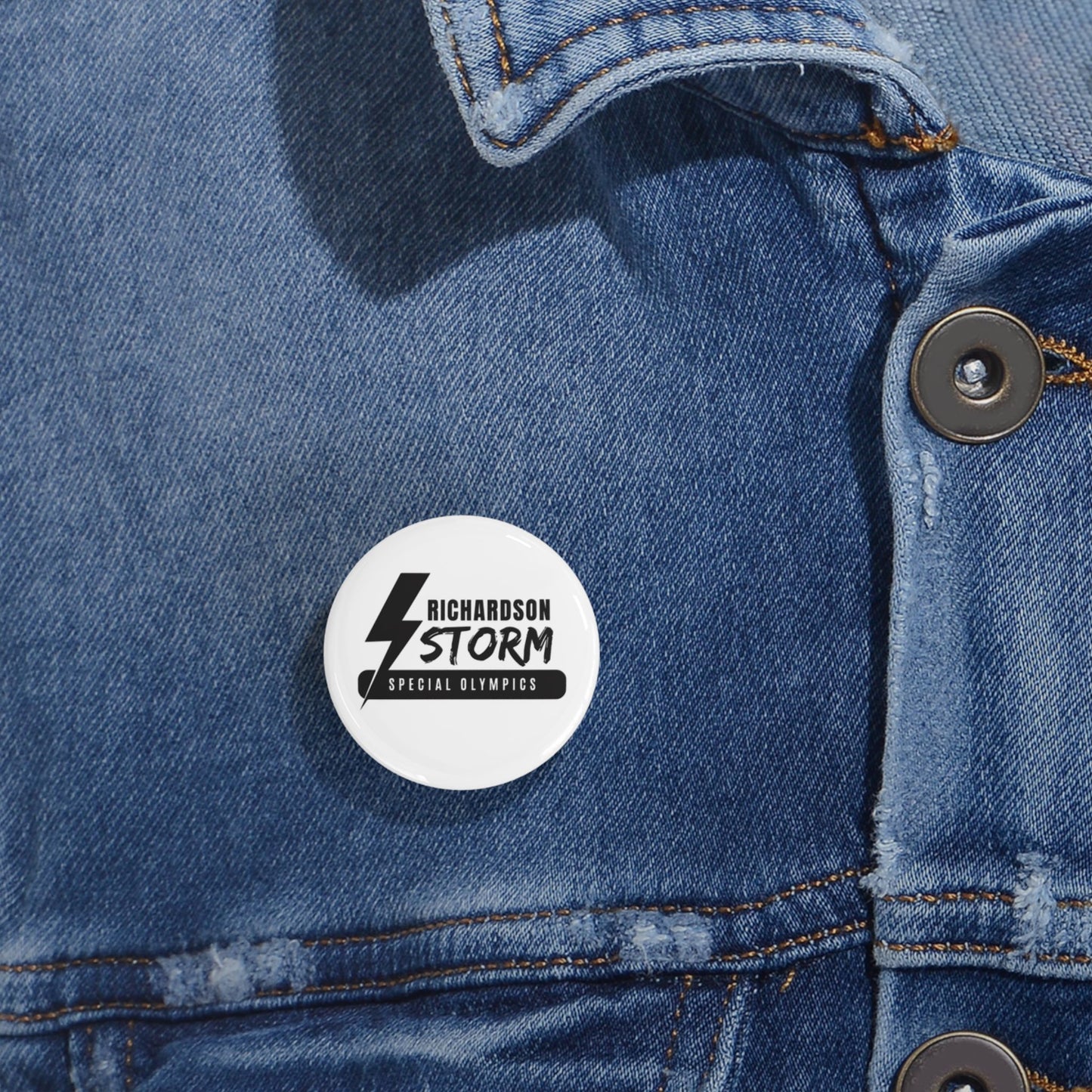 Richardson Storm Special Olympics Round Pins - Button
