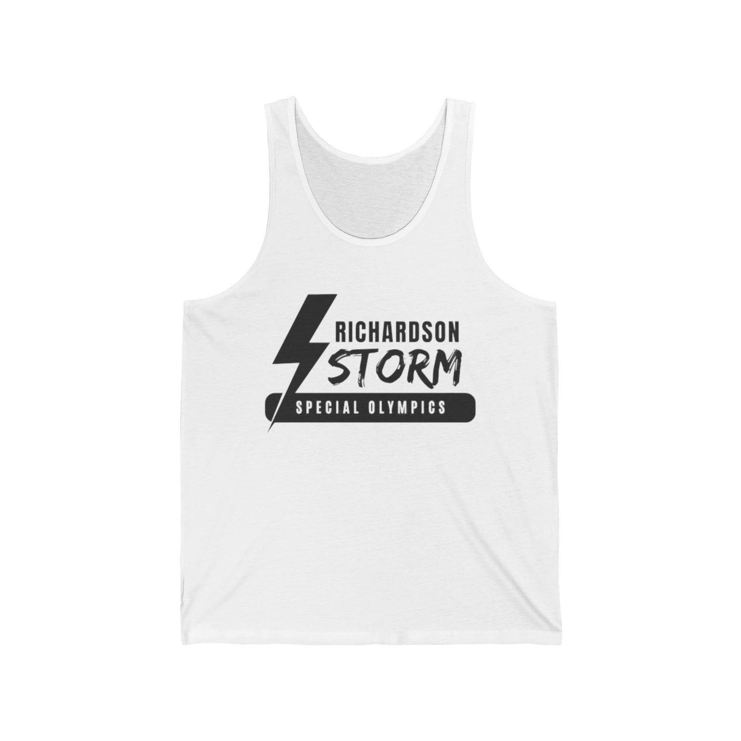 Richardson Storm Special Olympics - Unisex Jersey Tank - White