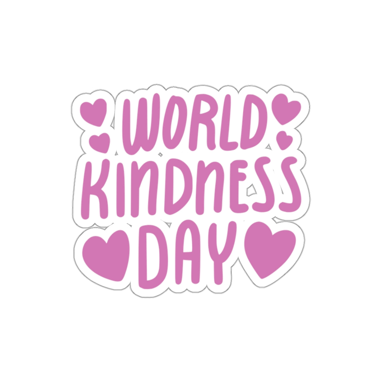 Spread Kindness Everywhere with Our Kindness Day Stickers!