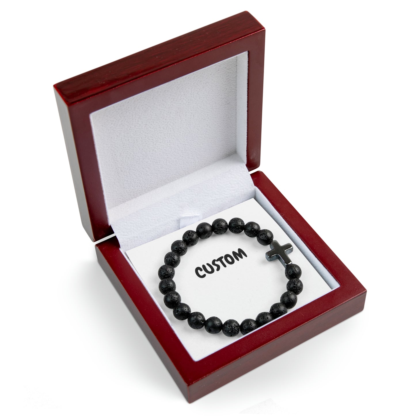 Cross Bead Bracelet