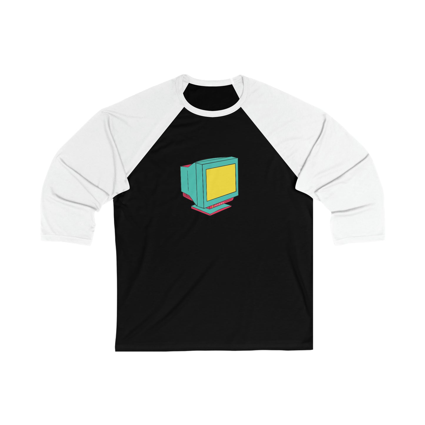 Retro Adult Unisex 3\4 Sleeve Baseball Tee