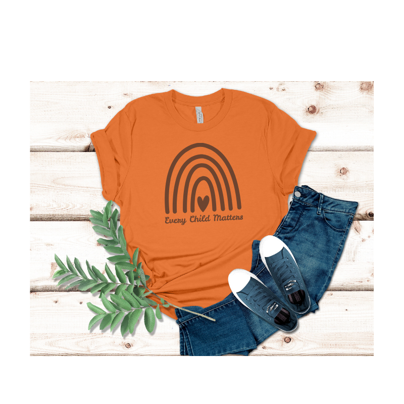 Orange Shirt Day T Shirt Every Child Matters Indigenous September 30 Advocacy Wear