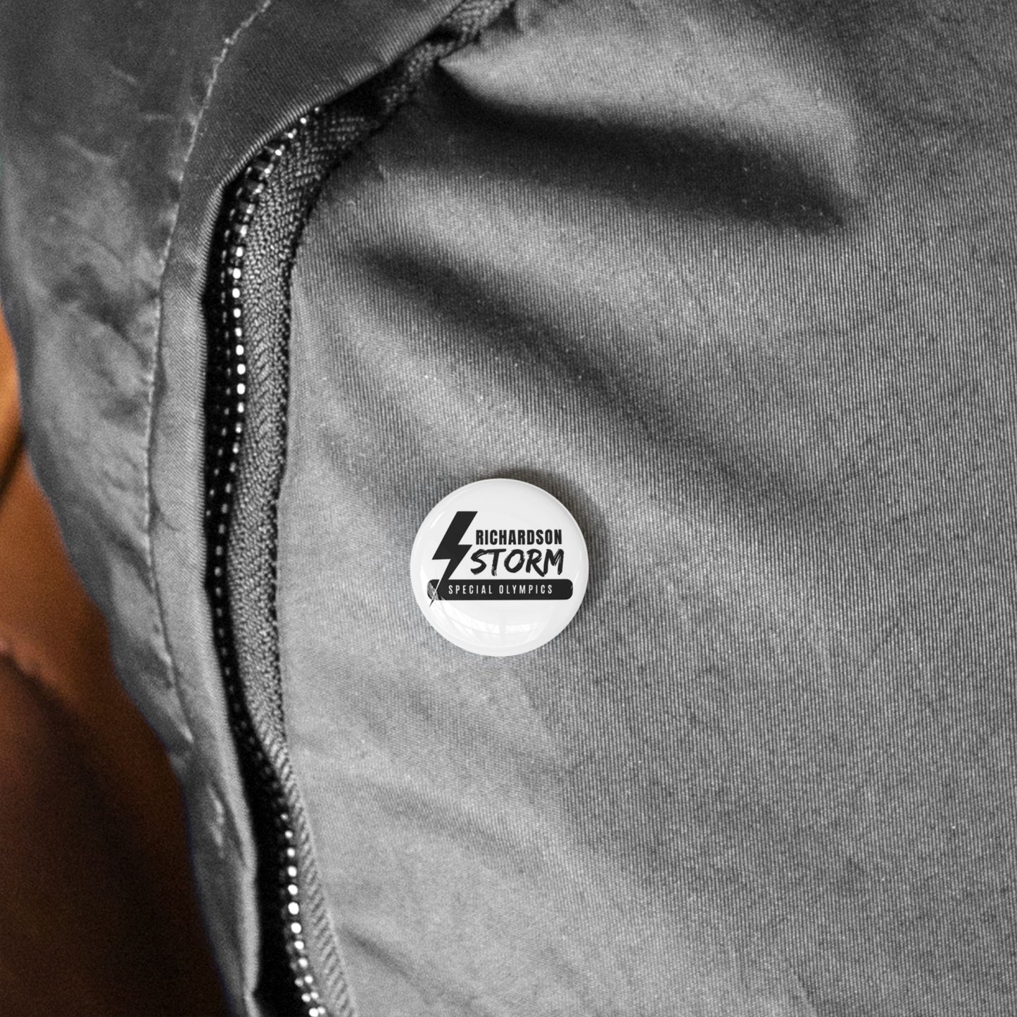 Richardson Storm Special Olympics Round Pins - Button