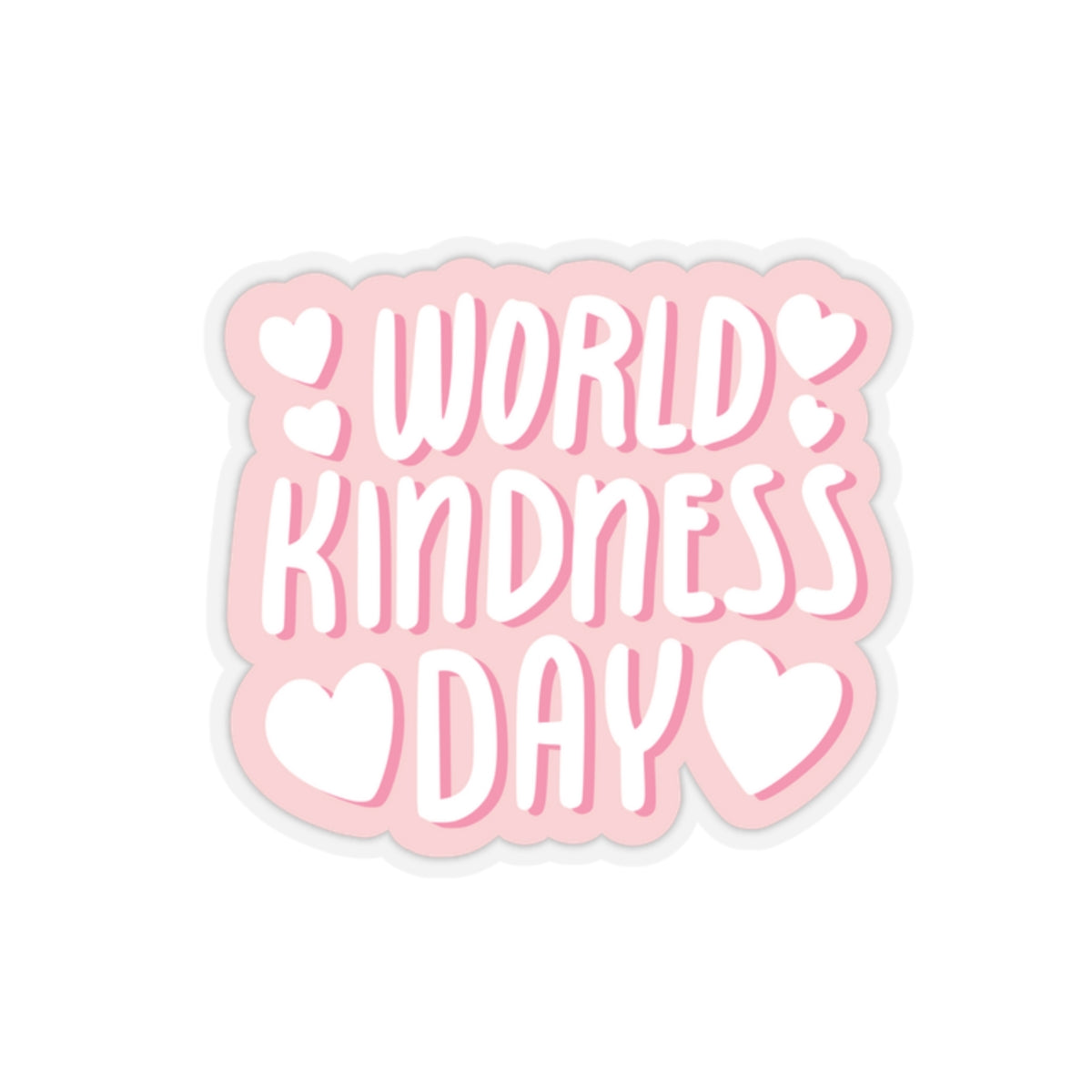 Spread Kindness Everywhere with Our Kindness Day Stickers!