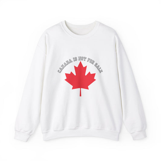 Canadian Elbows Up Crewneck Sweatshirt - Canada Strong Sweater - Canada is not for sale shirt