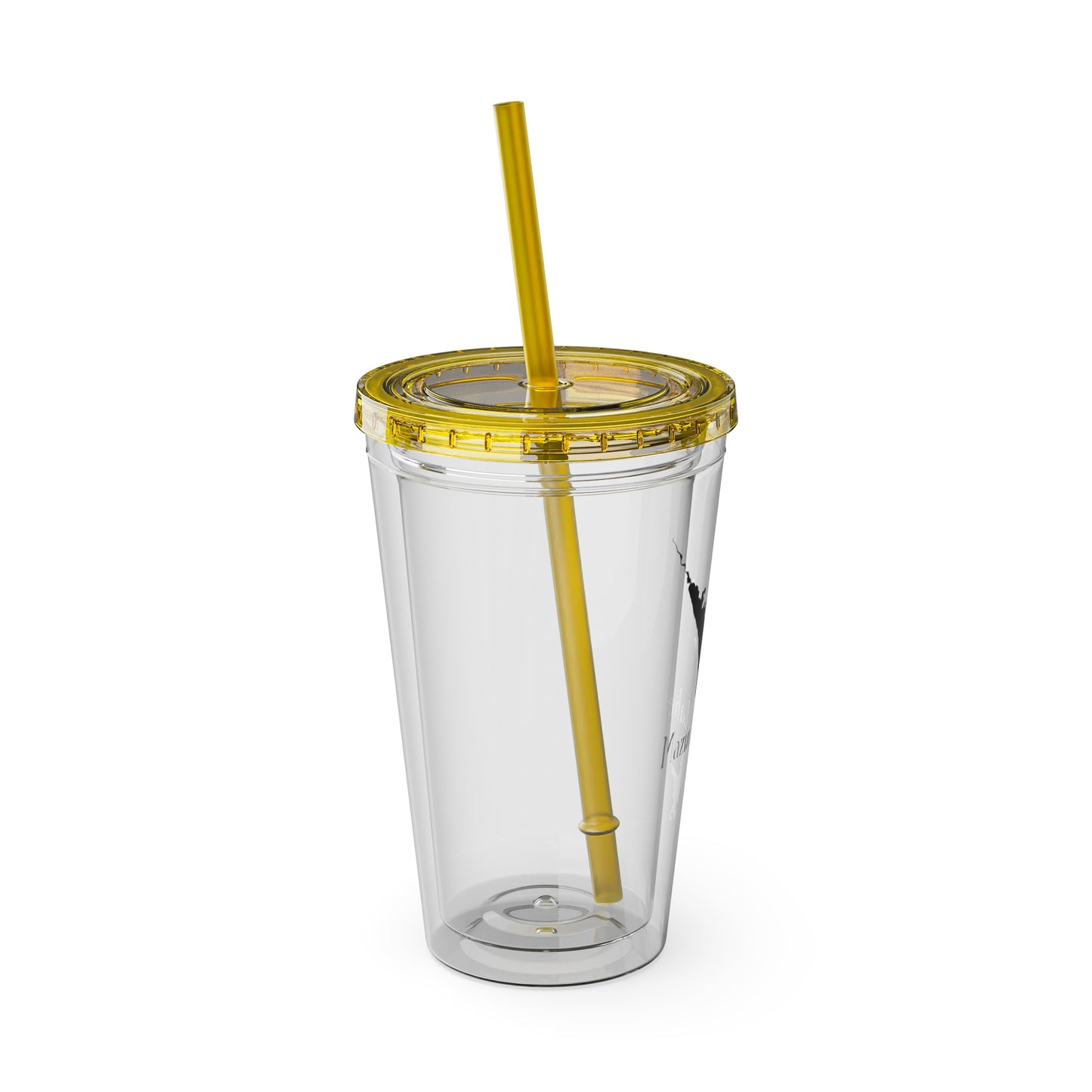 Mazinaw Lake Bon Echo Provincial Park CUSTOM Sunsplash Tumbler with Straw, 16oz