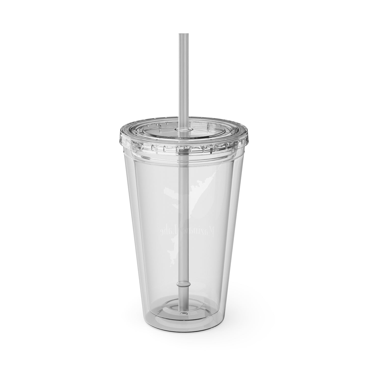 Mazinaw Lake Bon Echo Provincial Park CUSTOM Sunsplash Tumbler with Straw, 16oz