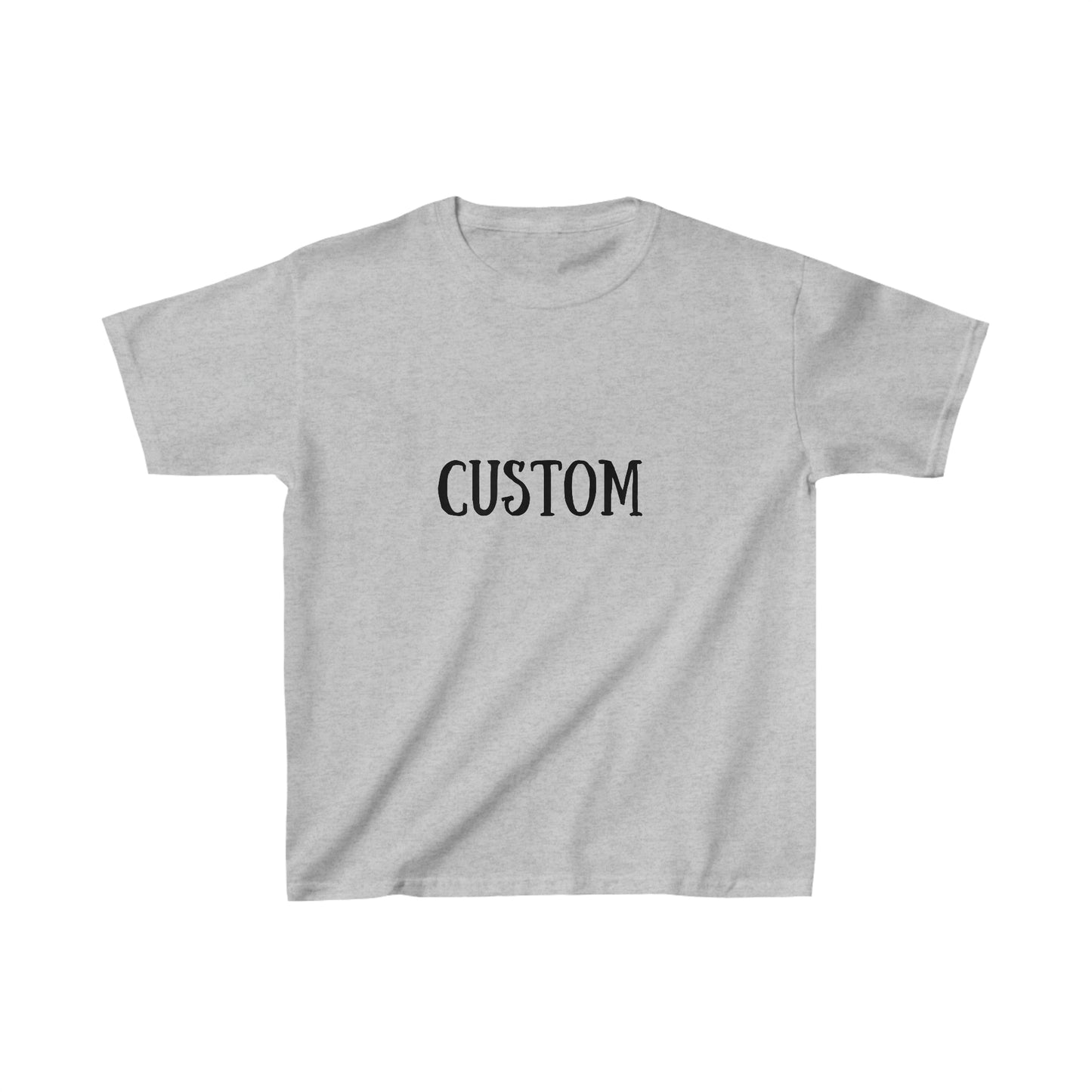 CUSTOM Design Kids Heavy Cotton Tee | kids tee | personalized shirt |  children's clothing | kids fashion | unique design | customizable tee