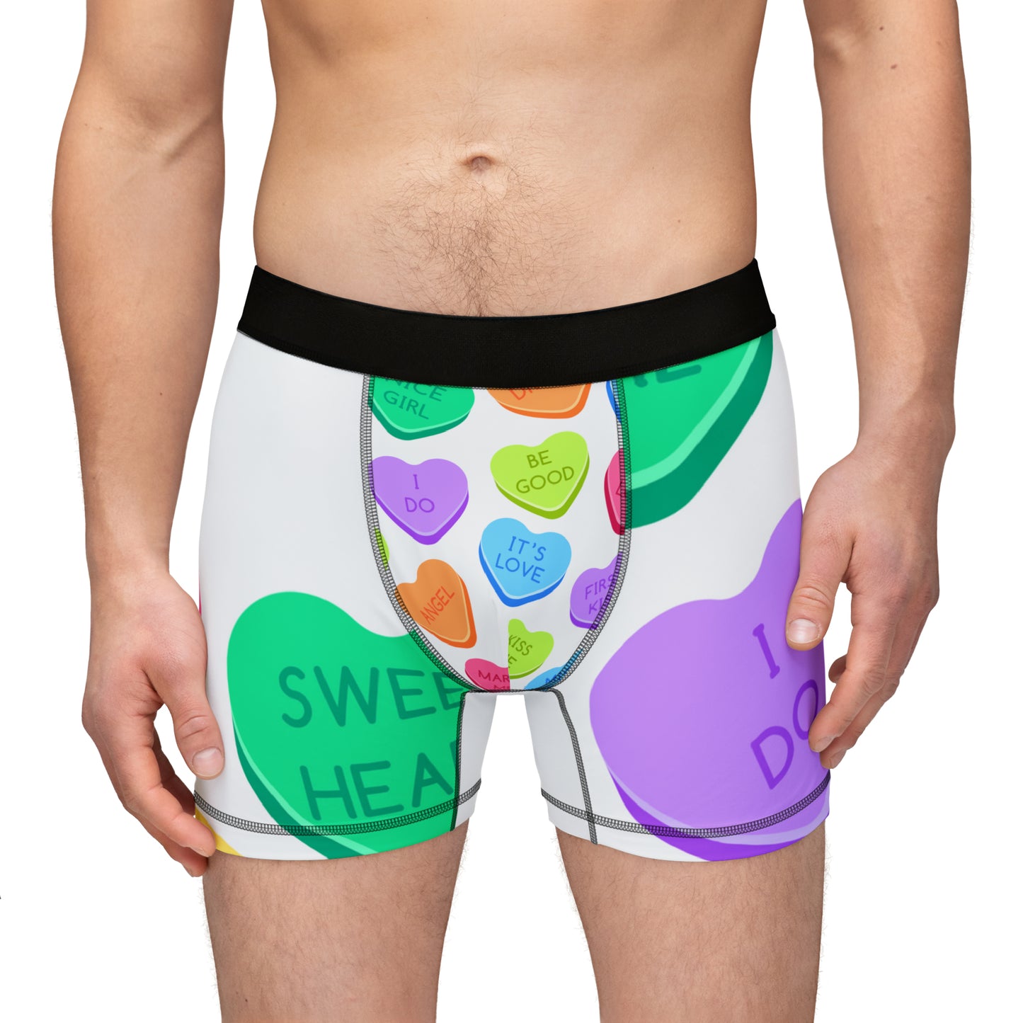 Heartfelt Comfort: Valentine's Day Boxer Shorts for Him