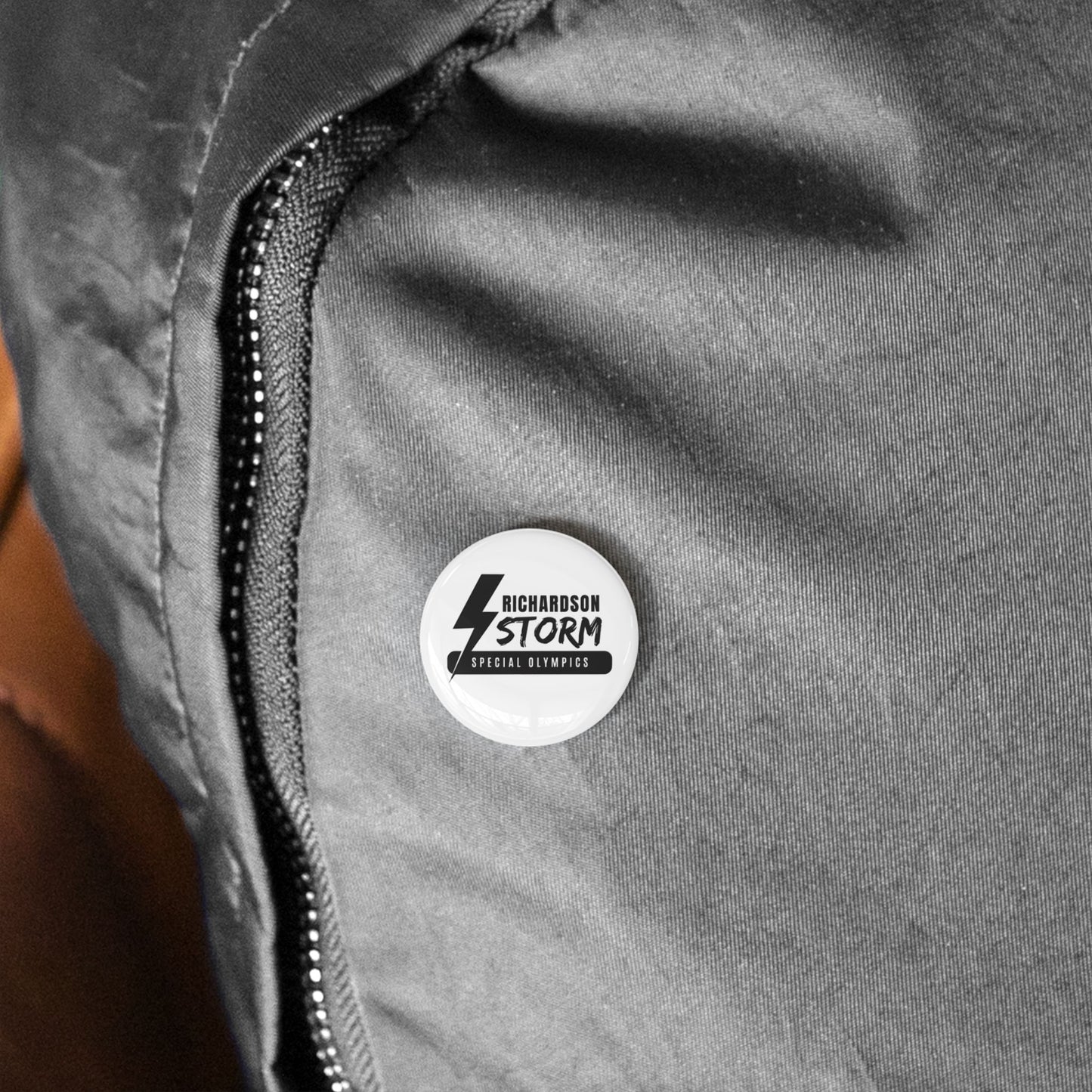 Richardson Storm Special Olympics Round Pins - Button