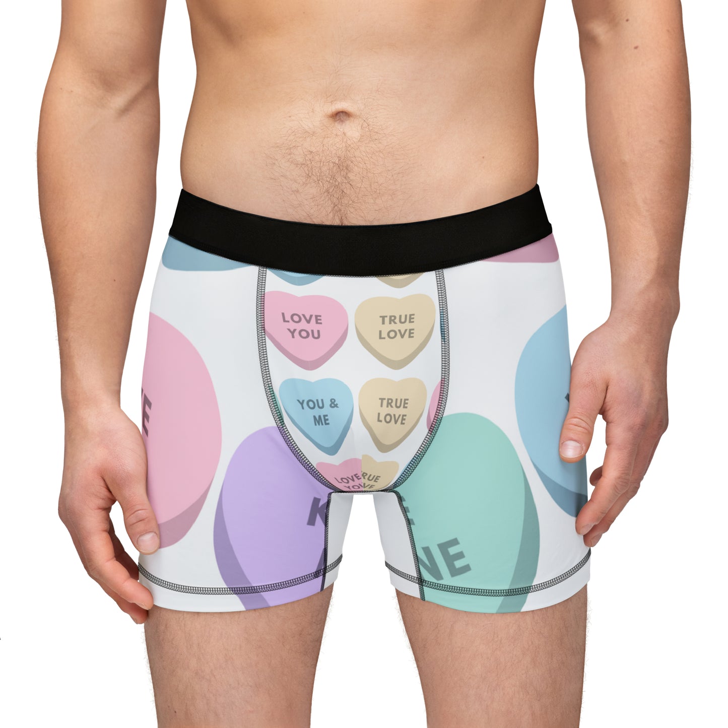 Heartfelt Comfort: Valentine's Day Boxer Shorts for Him