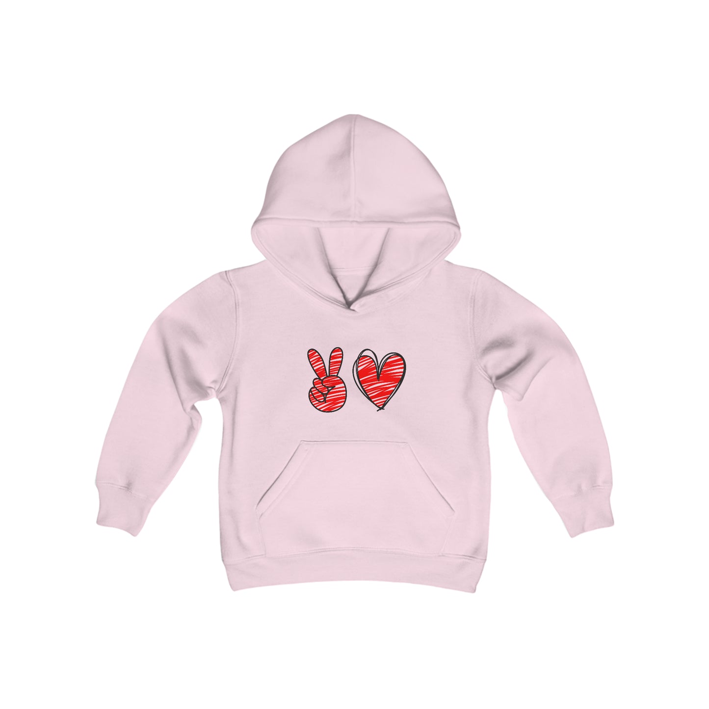 Pink Shirt Kindness Day Youth Hooded Sweatshirt