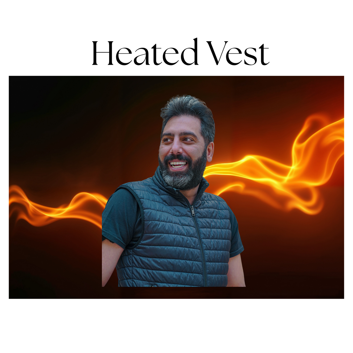 The Infinite Warmth Heated Vest – Lightweight Electric Body Warmer for Muscle Relaxation