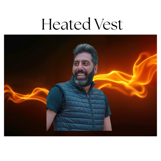 The Infinite Warmth Heated Vest – Lightweight Electric Body Warmer for Muscle Relaxation