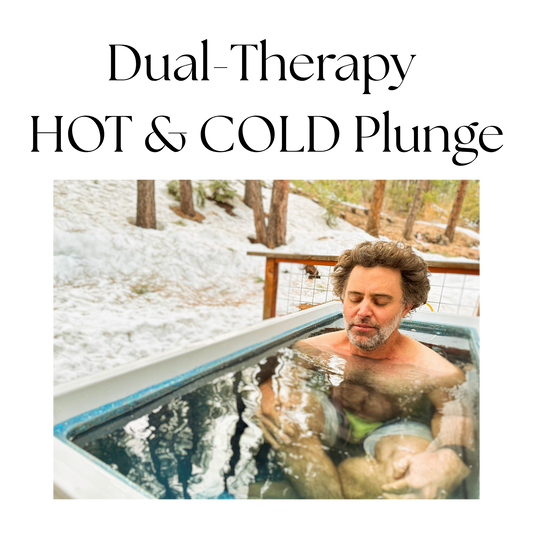 The Dual-Therapy Contrast Plunge – All-in-One Chilled Ice Bath & Hot Water Therapy Tub