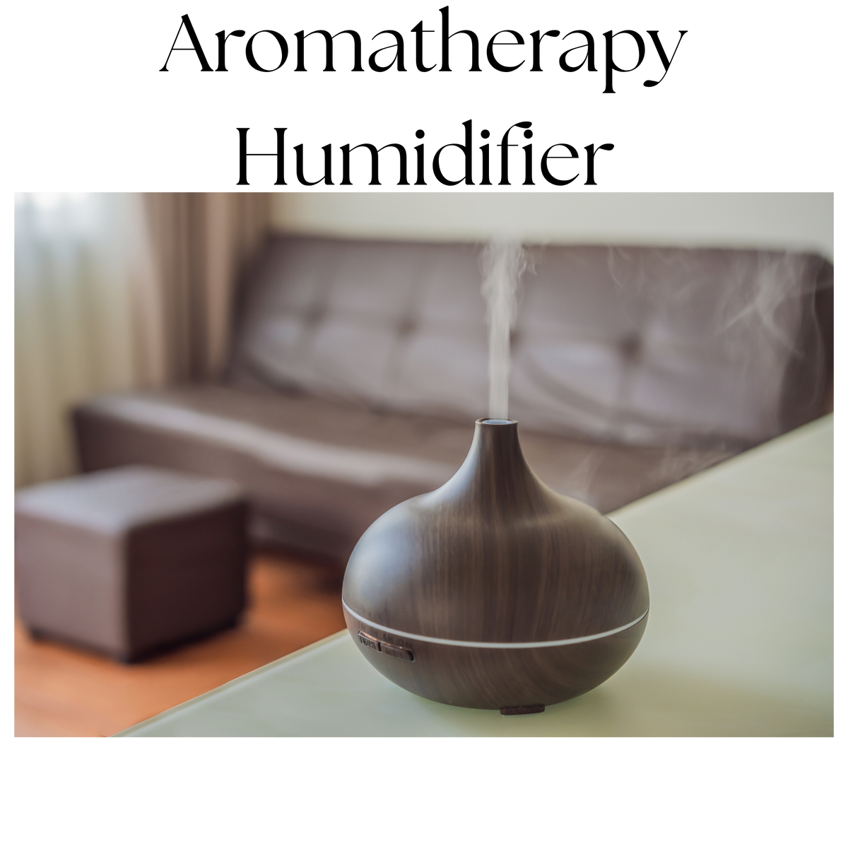 The Sonic Mist Essential Oil Diffuser – Ultrasonic Aromatherapy Humidifier with Ambient Lighting