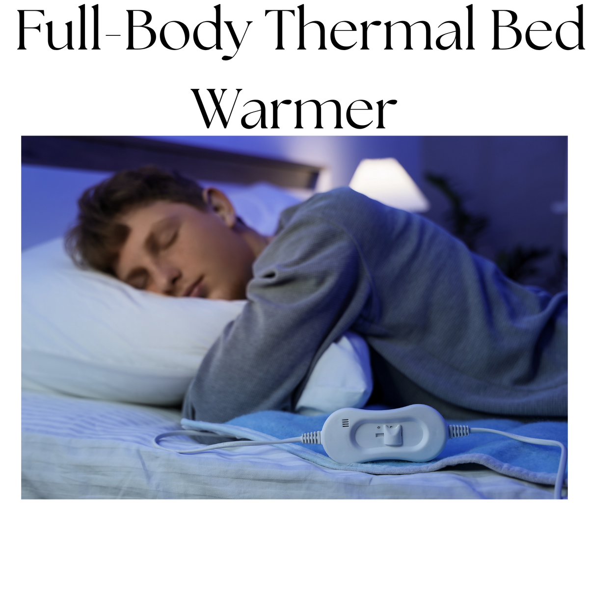 The Dual-Zone Therapeutic Heated Mattress Pad – Customizable Full-Body Thermal Bed Warmer