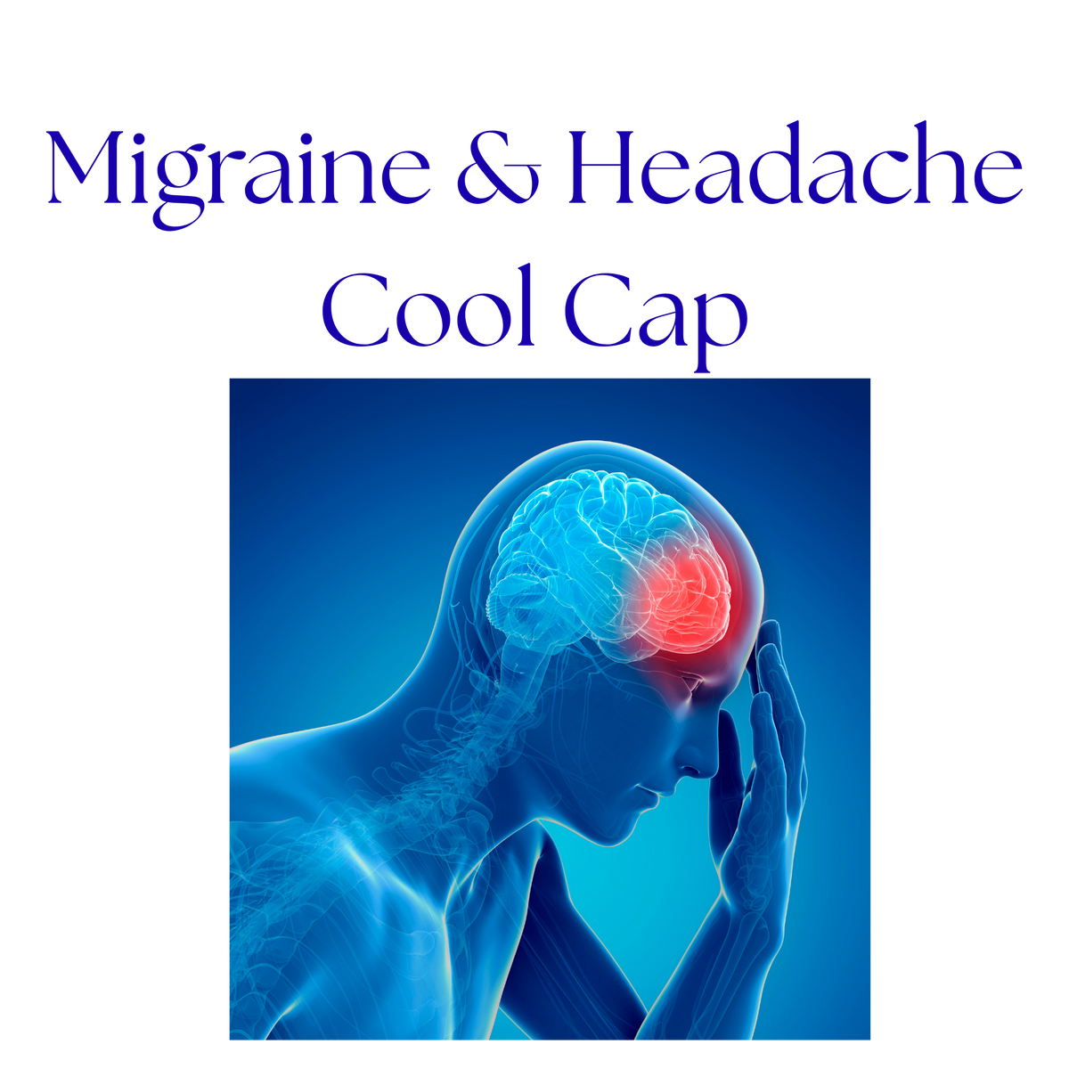 The Full-Coverage Migraine & Headache Relief Cap – Soothing Cold Compression Wrap
