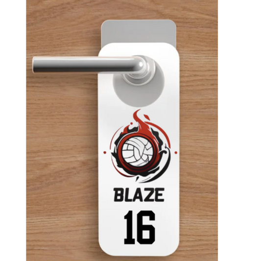 Team Door Handle Sign